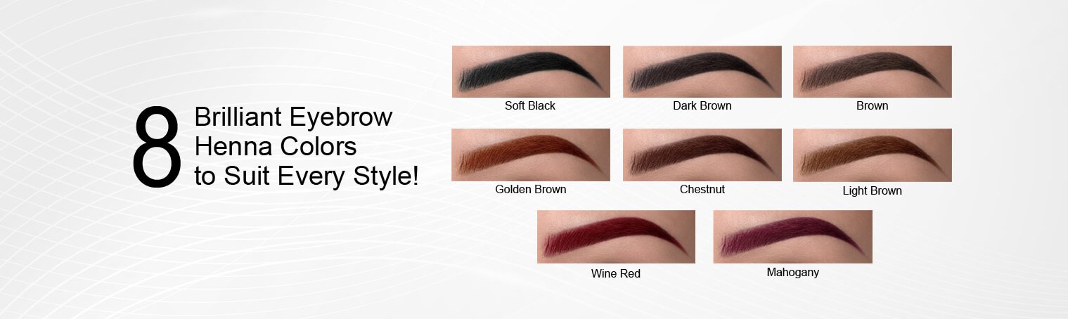 eyebrow color shades